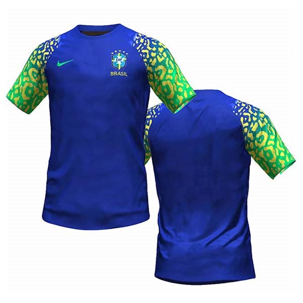 Tailandia Camiseta Brasil Segunda Equipo 2022
